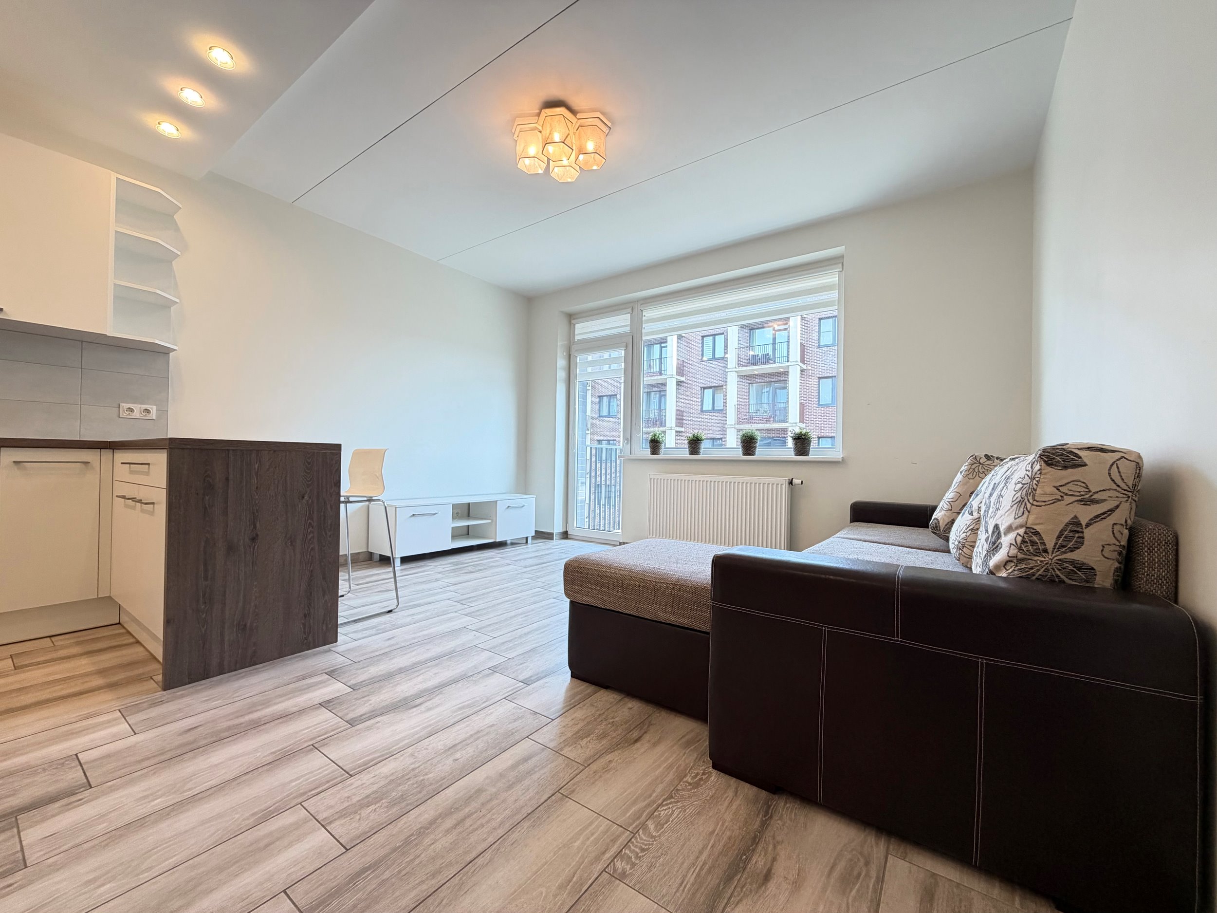 Nuomojamas 1 kambario butas, Baltupiai, Kazio Ulvydo g., 30m², 3 aukštas, €500